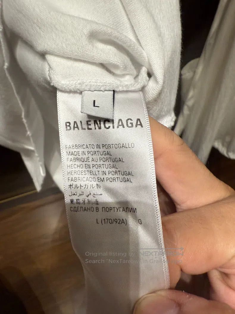 Balenciaga Balenciaga Graffiti Destruction Short Sleeve Size US L / EU 52-54 / 3 - 6 Thumbnail