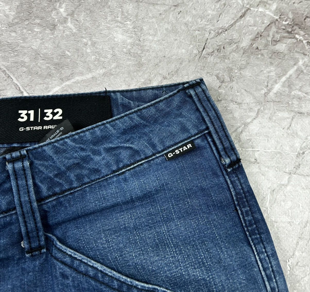 G-Star × Vintage G Star Raw Y2K distressed multi pocket jeans Size US 31 - 7 Thumbnail