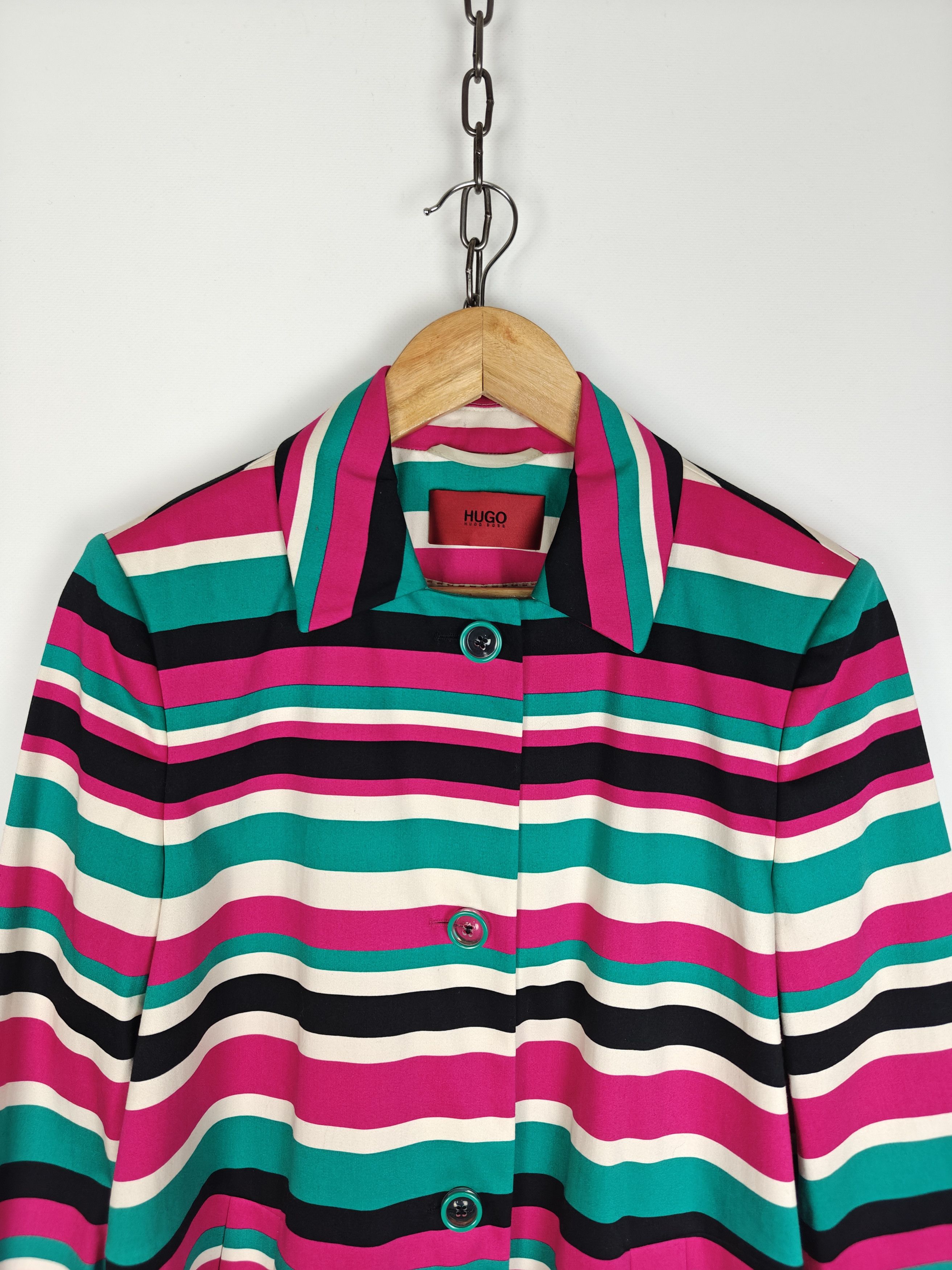 Hugo Boss Hugo Boss Striped Jacket Button size US6 Size M / US 6-8 / IT 42-44 - 2 Thumbnail