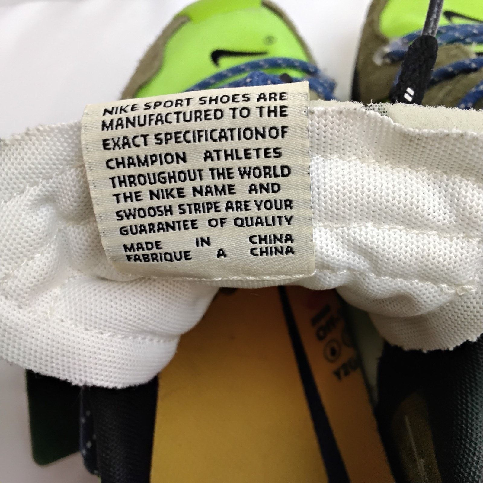Nike Nike Zoom Kiger 5 Off-White Sneakers Men's 12.5 Green Size US 12.5 / EU 45-46 - 11 Thumbnail