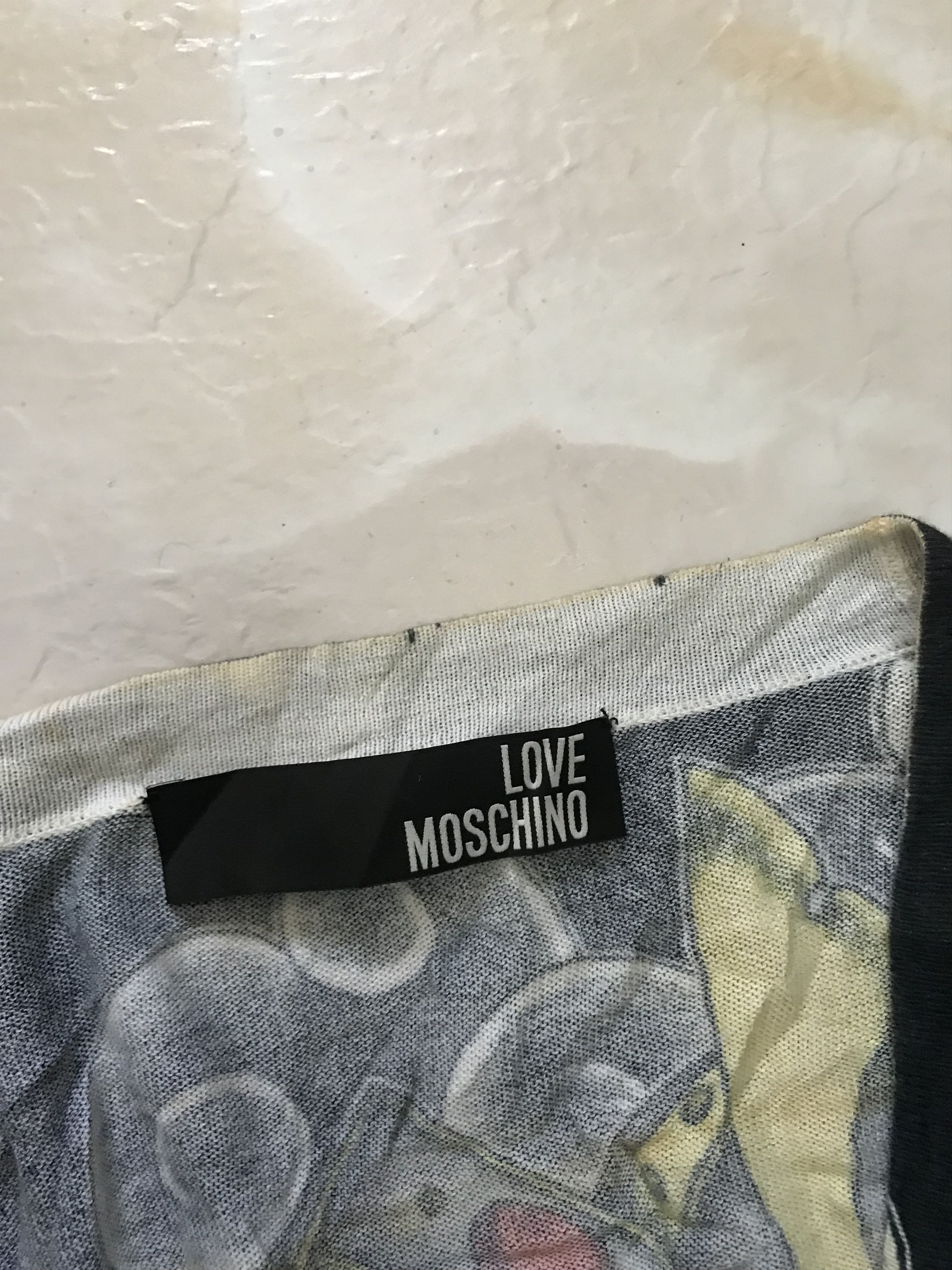 Love Moschino LOVE MOSCHINO YAKUZA TATTOO JAPAN MOTIVE SAMURAI CARDIGAN Size L / US 10 / IT 46 - 5 Thumbnail