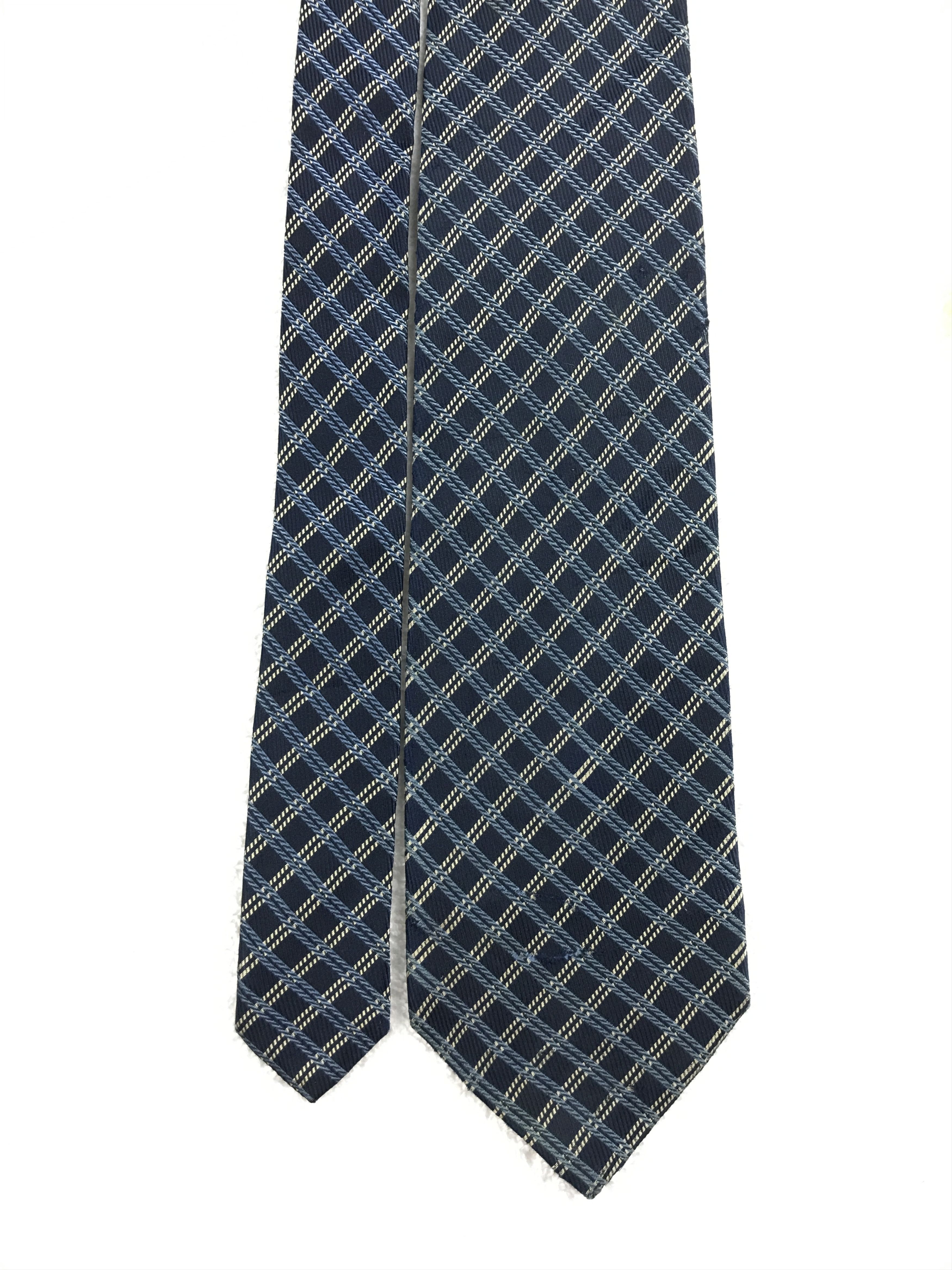 Designer × Lancel × Vintage Vintage Lancel Silk Necktie Size ONE SIZE - 3 Thumbnail