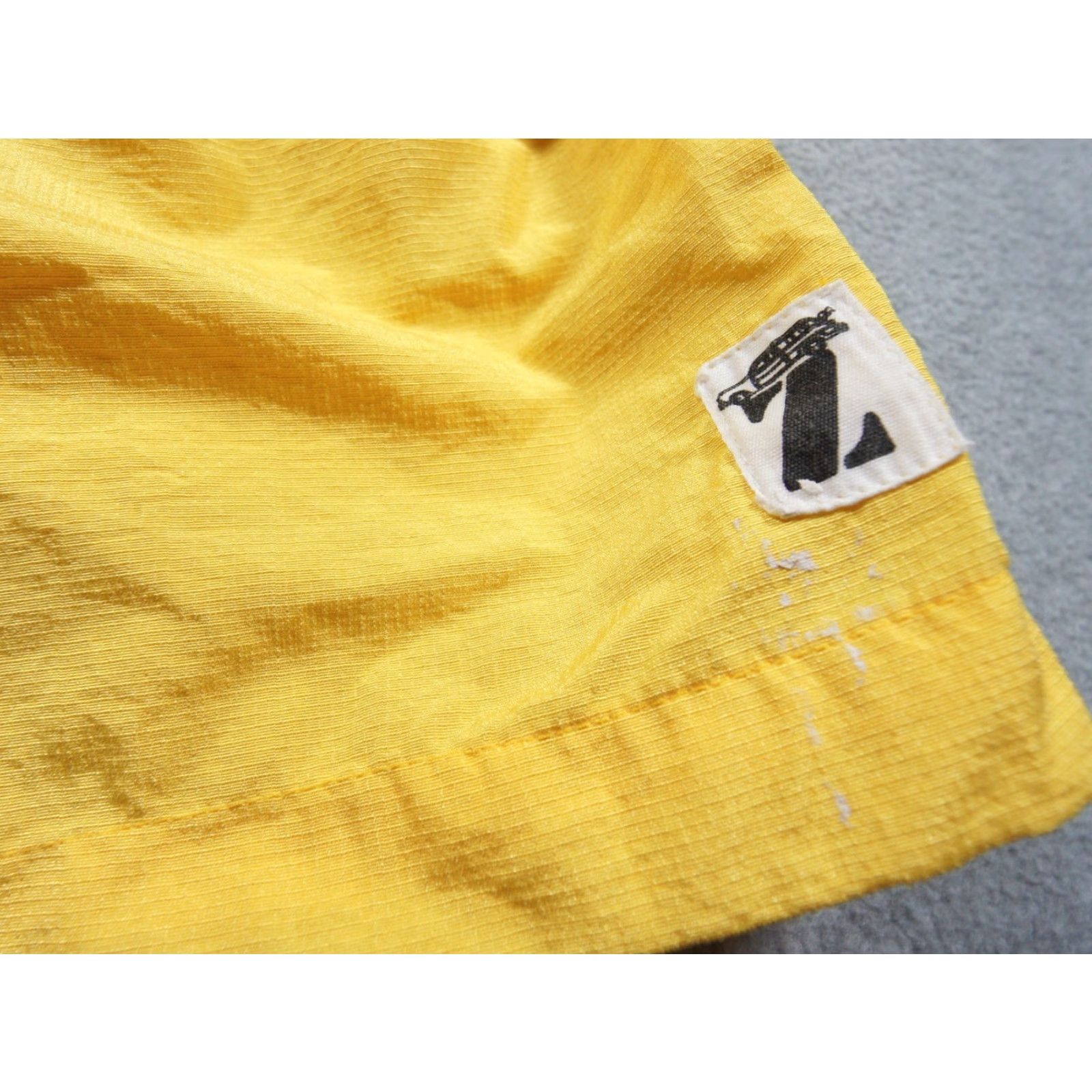 Vintage Vintage Jimmy Z Mens Medium Yellow Boardshorts Swim Trunks Surf Skate Shorts Size US 31 - 3 Thumbnail