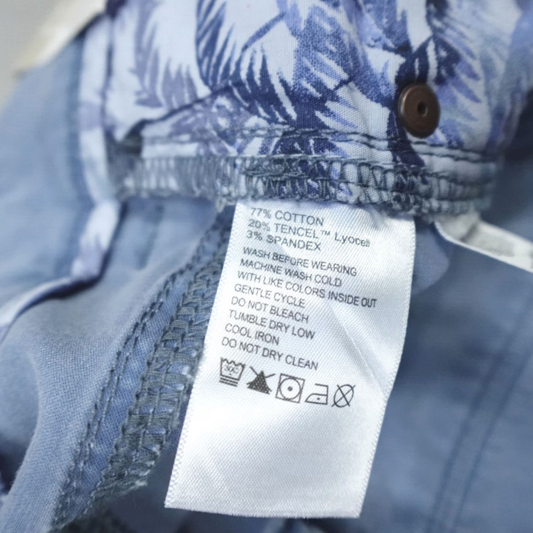 Tommy Bahama Tommy Bahama Boracay 5 Pocket Mens Size 30x32 Port Side Blue Pants - Size US 30 / EU 46 - 4 Thumbnail