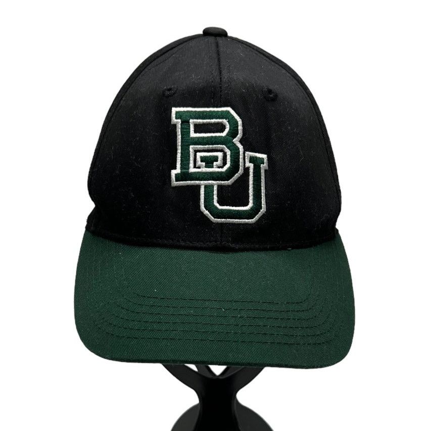 Other Baylor University Baseball Cap Black w/ Green Brim Size ONE SIZE - 1 Thumbnail