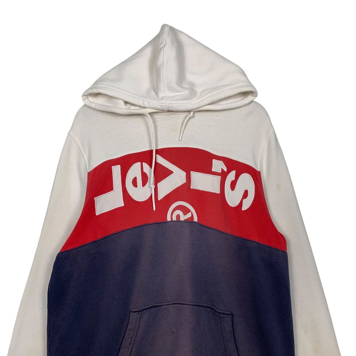 Levi's LEVIS Big Logo Colorblock Faded Pullover Hoodies #2530-C114 Size US L / EU 52-54 / 3 - 2 Thumbnail