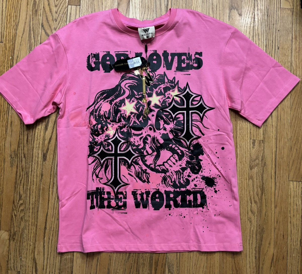 Other Watson - God Loves the World Tshirt Size US M / EU 48-50 / 2 - 1 Thumbnail