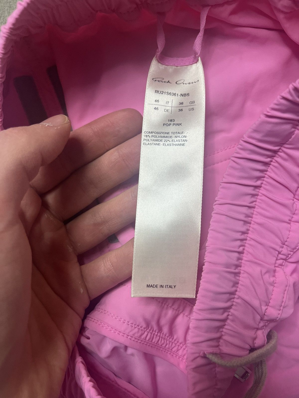 Rick Owens Rick Owens SS21 Pop Pink Bela Pants Size US 30 / EU 46 - 7 Thumbnail