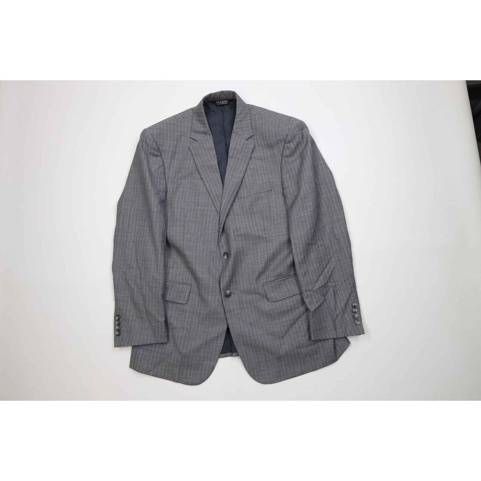Jos. A. Bank Jos A Bank Travelers Wool 2 Piece Suit Tailored Fit Size 40R - 2 Thumbnail