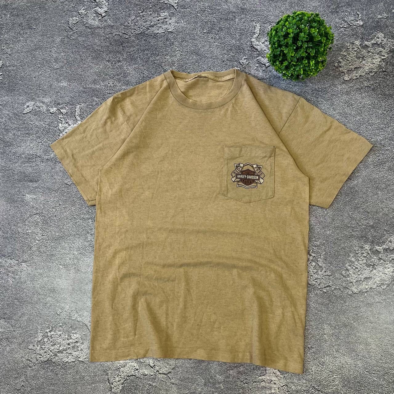 Harley Davidson Vintage 2000s Harley Dadidson Big Logo Florida Mens T-Shirt Size US M / EU 48-50 / 2 - 11 Thumbnail