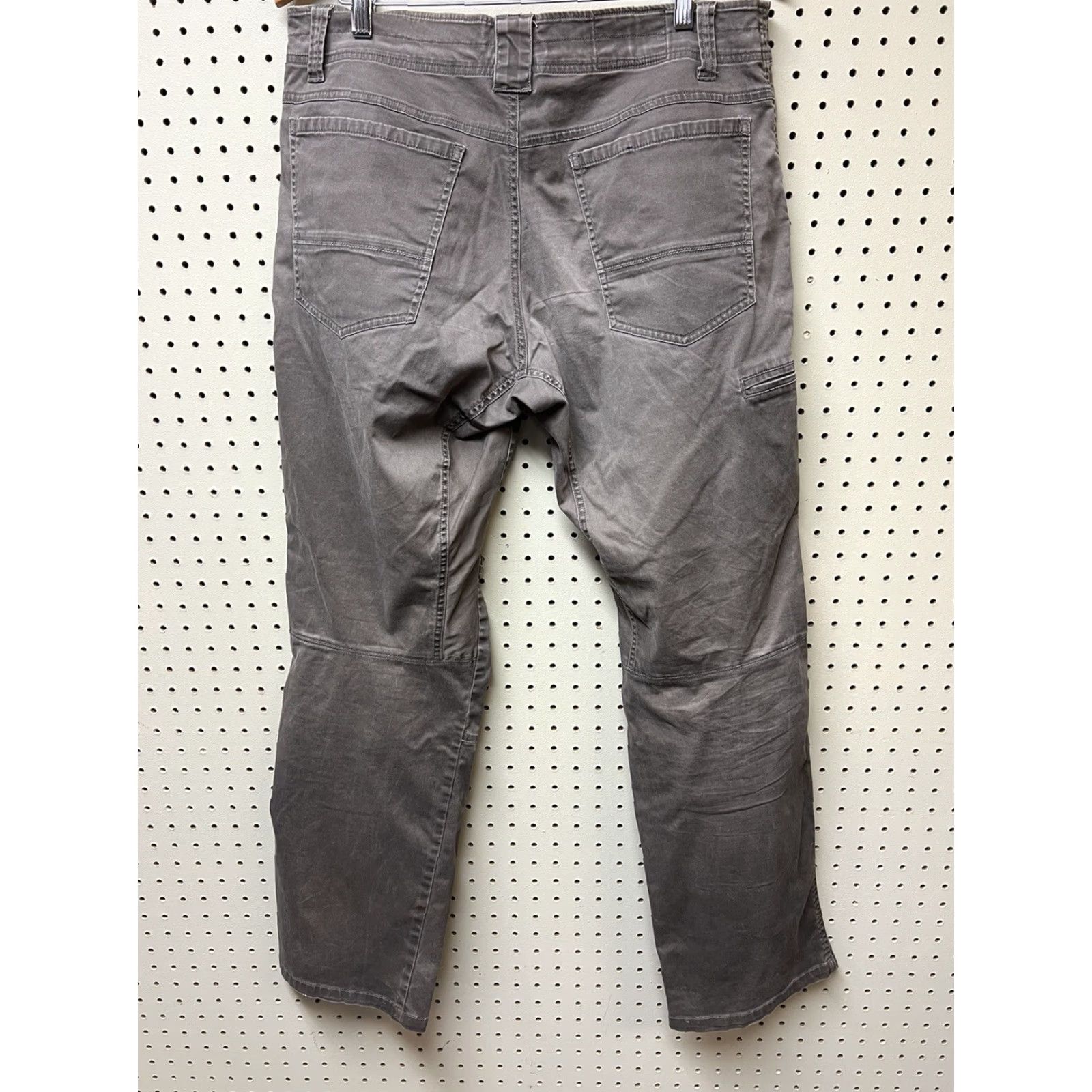 Vintage Kuhl Slackr Pant Mens 34x32 Brown Outdoor Vintage Patina Dye Hiking Stretch Pants Mens Regular Brown Patina Dye Outdoor Shirt? Size US 34 / EU 50 - 2 Thumbnail