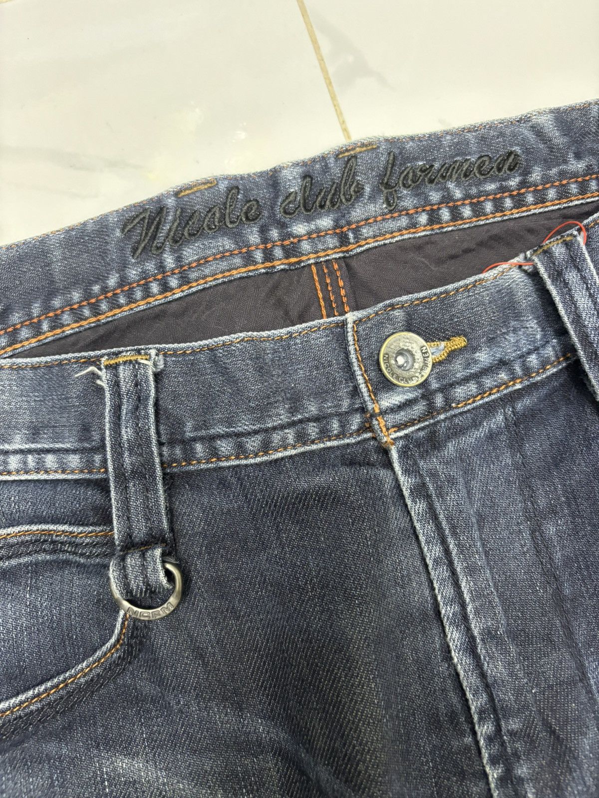 HIDEAWAYS × If Six Was Nine × Nicole Club Nicole Club For Men NCFM Indigo Flared Jeans Size US 34 / EU 50 - 12 Thumbnail