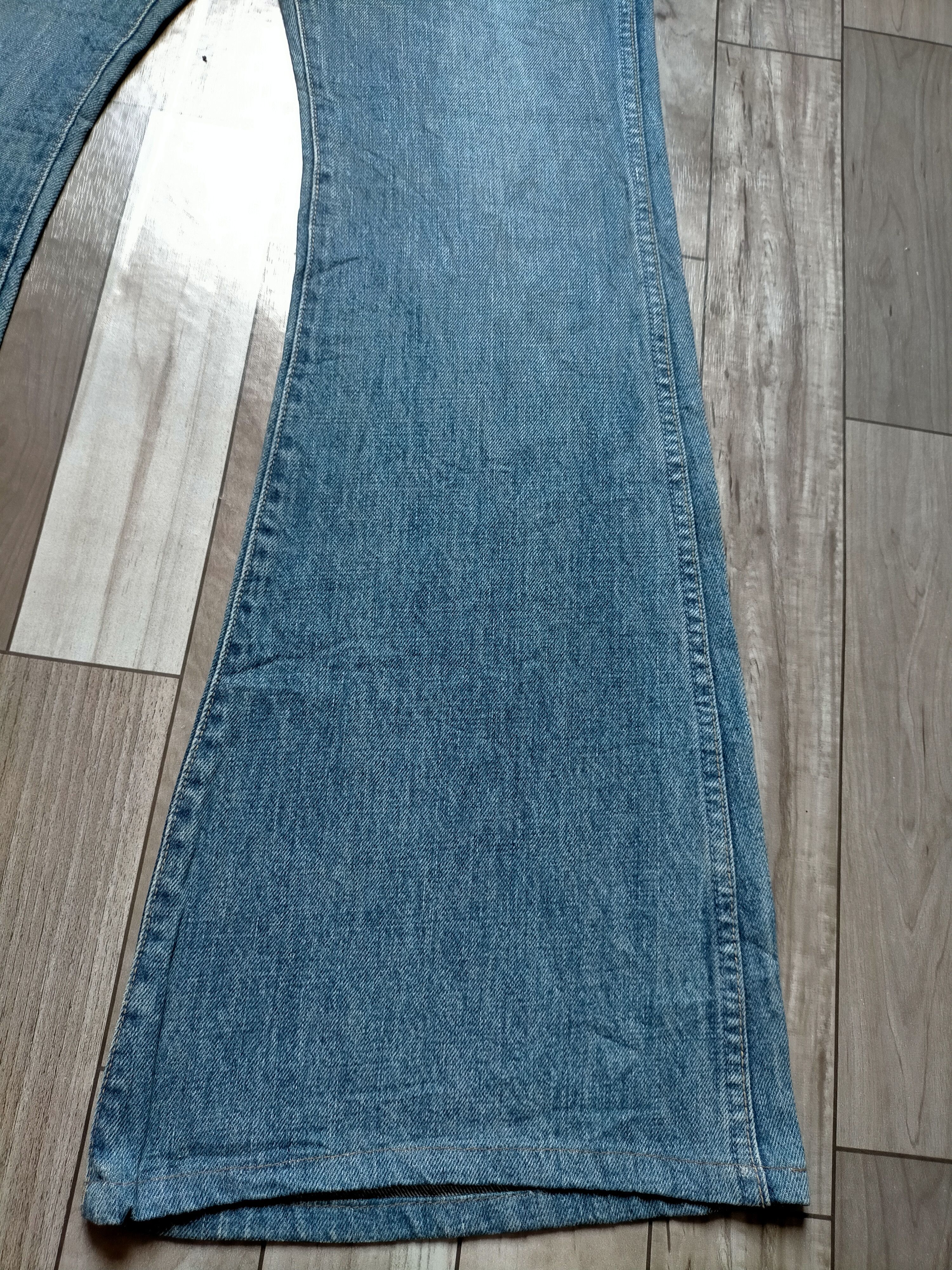 Hysteric Glamour × Japanese Brand Flare Jeans Vtg Bison Japan Bell Bottom Boot cut Denim Size US 30 / EU 46 - 8 Thumbnail