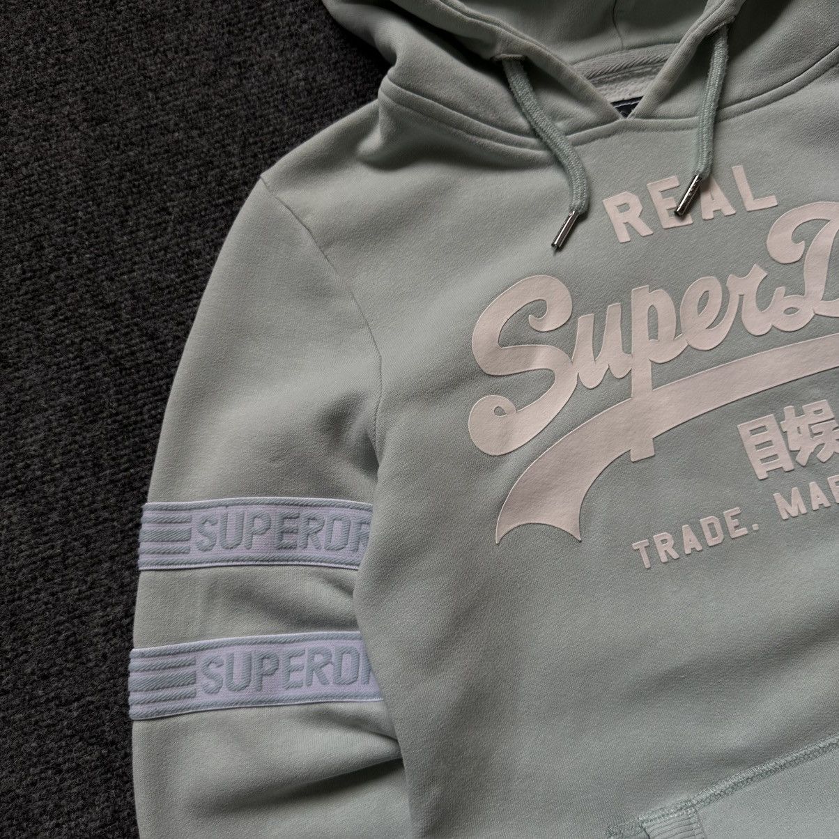 Superdry VTG Superdry Women’s Hoodie Big Logo Size S Distressed 00s Size S / US 4 / IT 40 - 10 Thumbnail