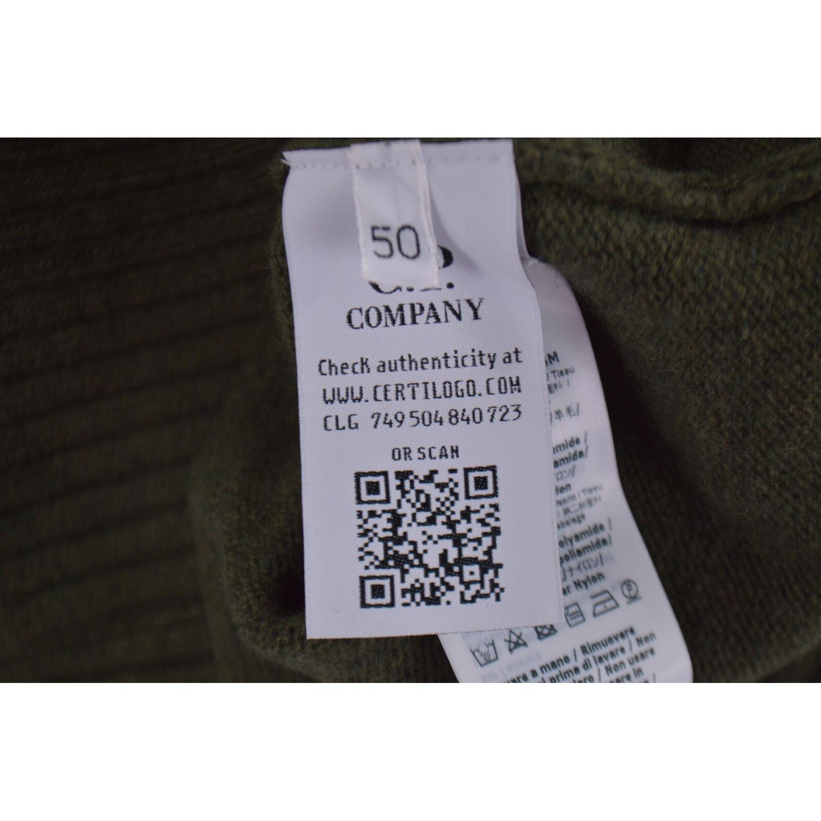 C.P. Company C.P. Company Sweater Size US M in Green Size US M / EU 48-50 / 2 - 8 Thumbnail