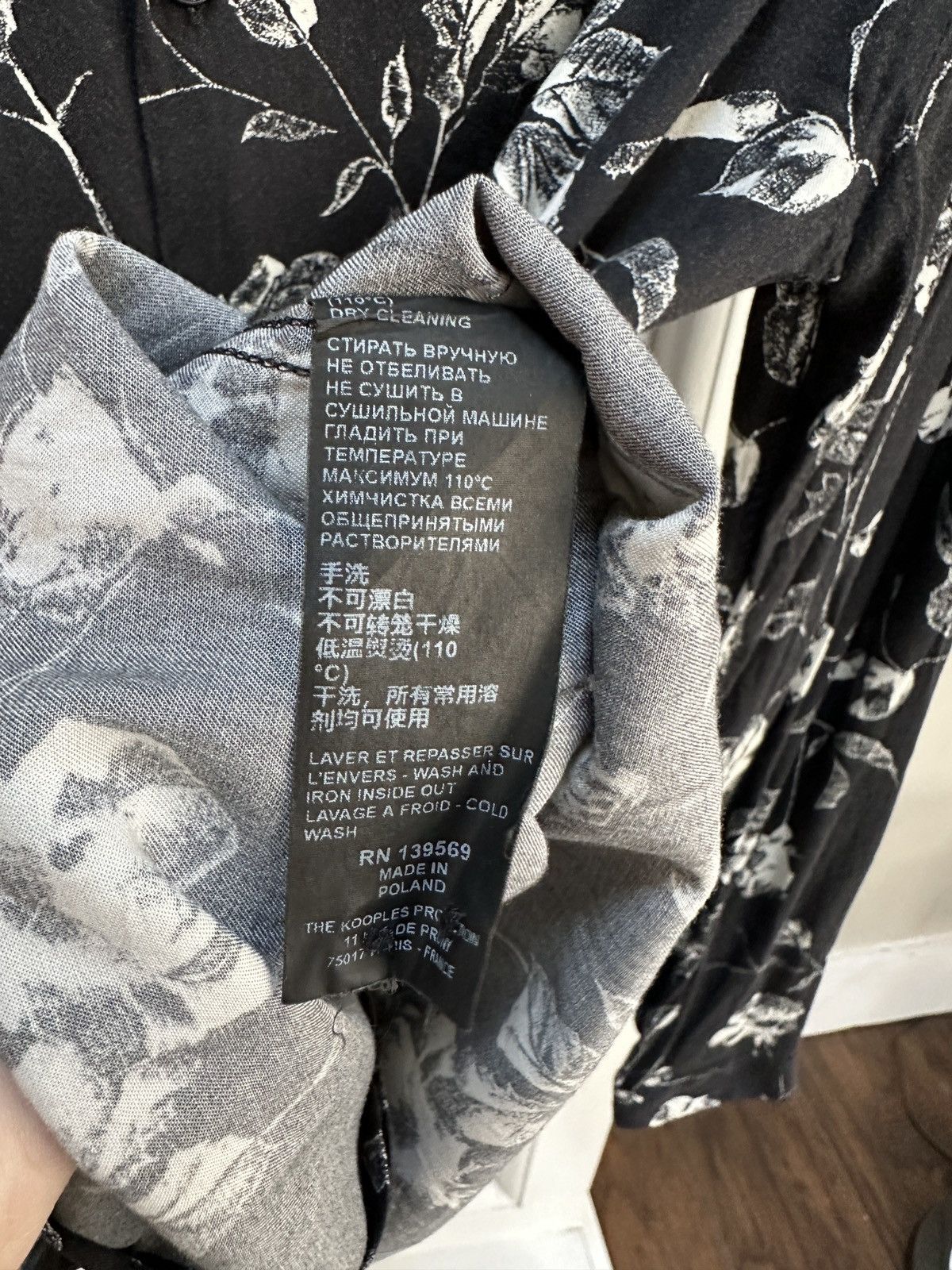 The Kooples Rose LS Shirt Size US M / EU 48-50 / 2 - 5 Thumbnail