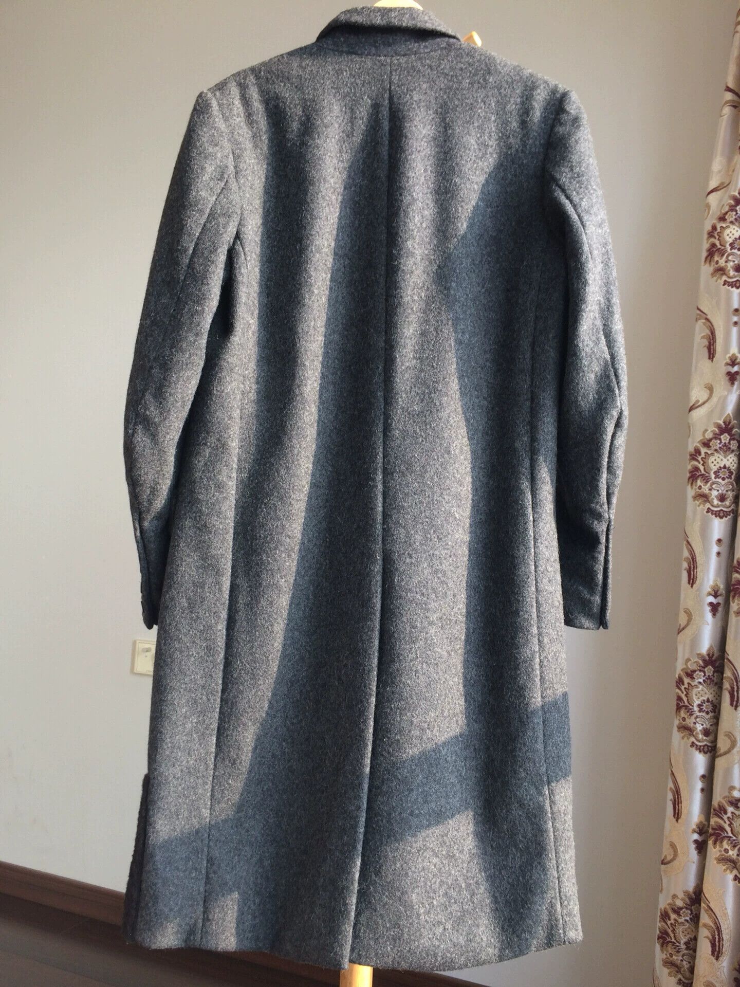 Dries Van Noten DVN Wool Coat 38 Lamb Front Long Blouson Sleeves Size XS / US 0-2 / IT 36-38 - 2 Thumbnail