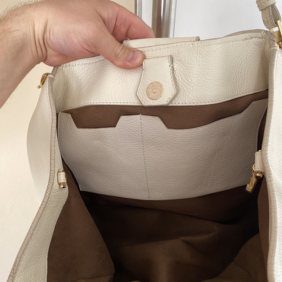 Tom Ford Zip Leather Bag Tom Ford Size ONE SIZE - 23 Thumbnail