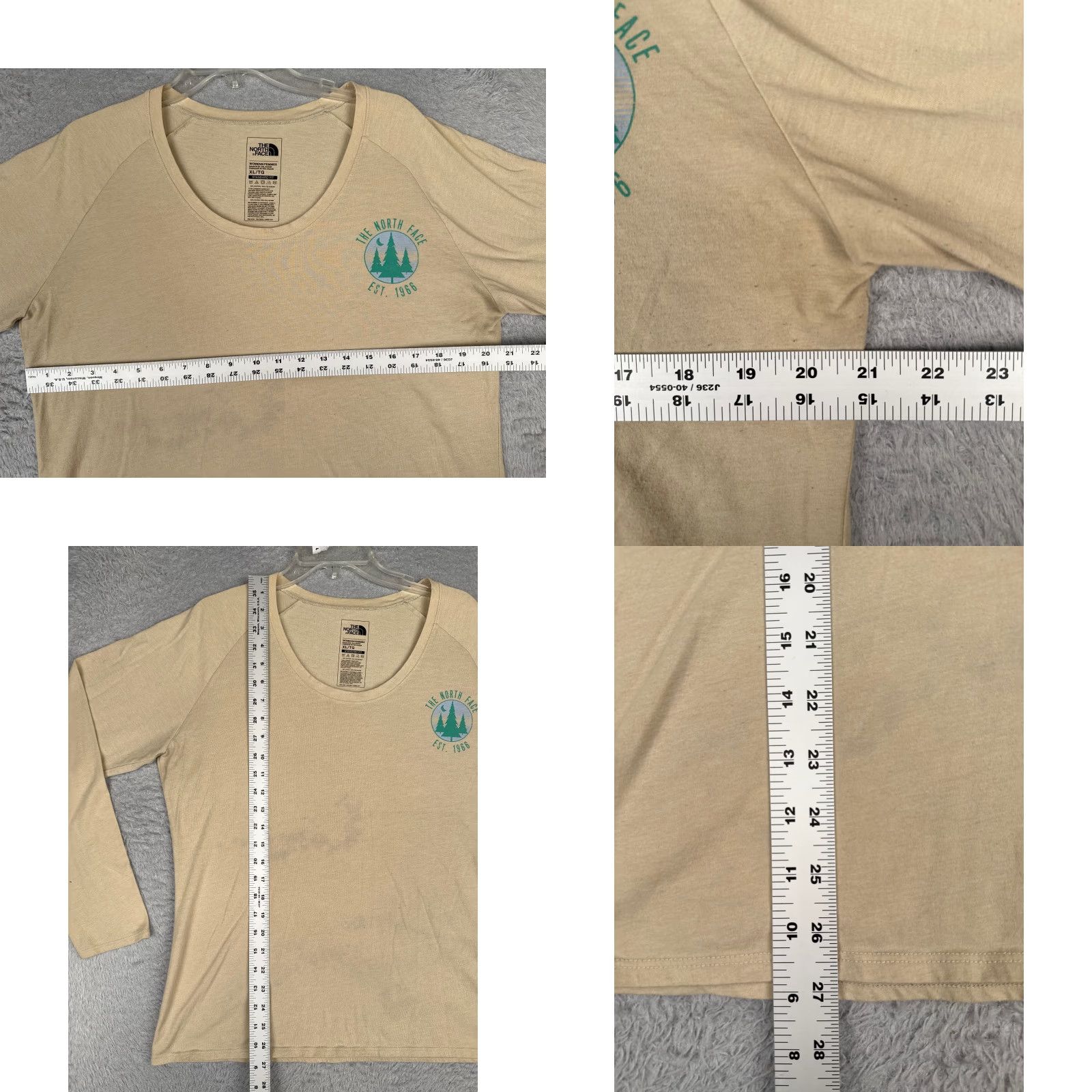 Carhartt Carhartt Shirt Women XL Beige Long Sleeve 100% Cotton Crew Neck Casual Shirt Women XL Beige Long Sleeve 100% Cotton Carhartt Crewneck Size XL / US 12-14 / IT 48-50 - 8 Thumbnail