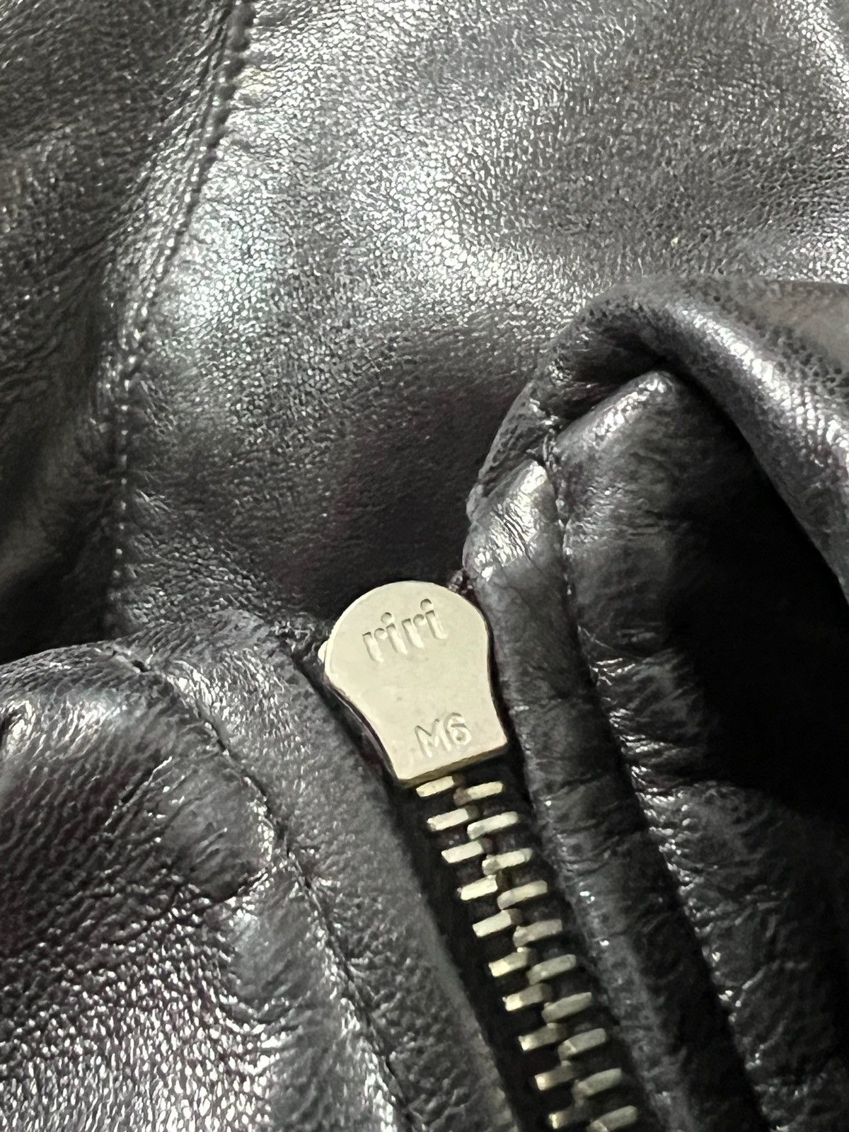 agnes b. Vintage Agnes B. Sheepskin Leather Riding Jacket Size S / US 4 / IT 40 - 12 Thumbnail