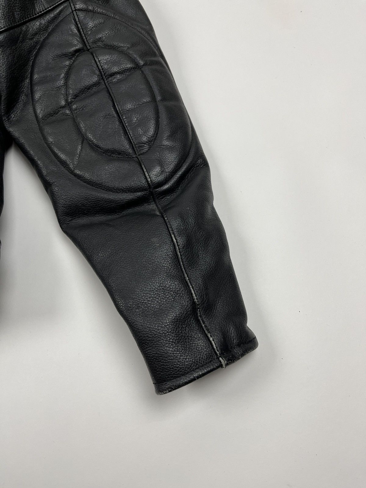 Belstaff × Vintage Rare🔥Vintage 90s Belstaff Leather Biker/Racing Jacket Size US S / EU 44-46 / 1 - 14 Thumbnail