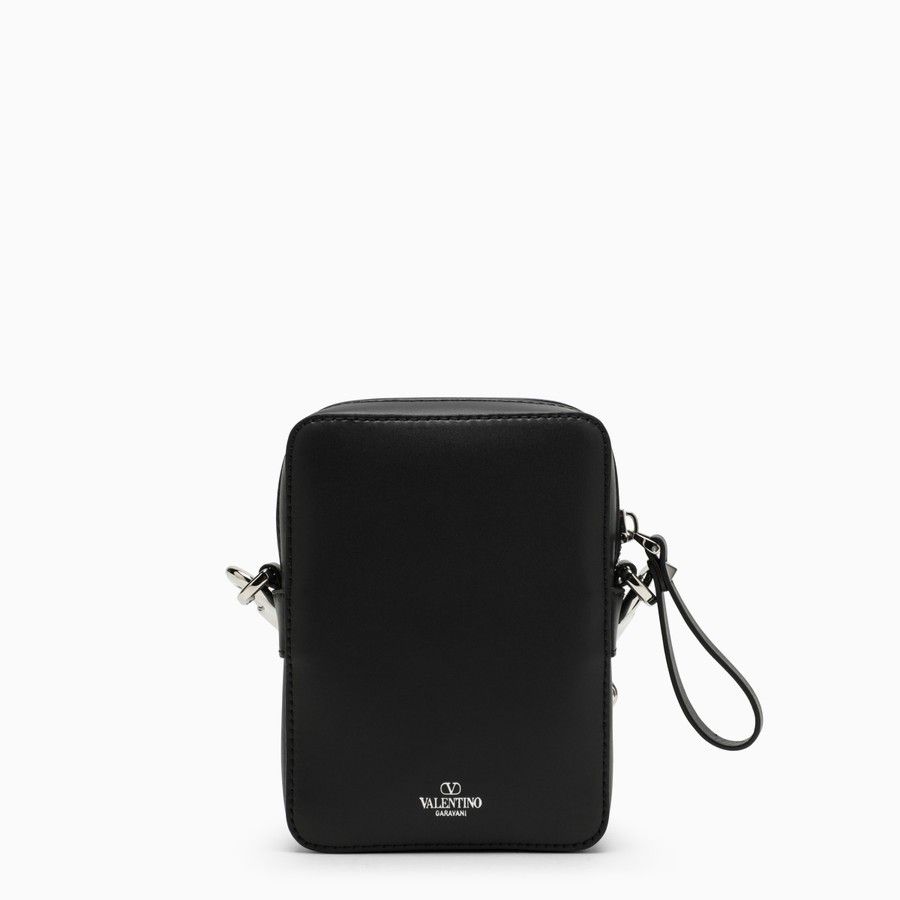 Valentino o1d2blof0724 Size : OS / Leather Shoulder Bag in Black Size ONE SIZE - 3 Thumbnail