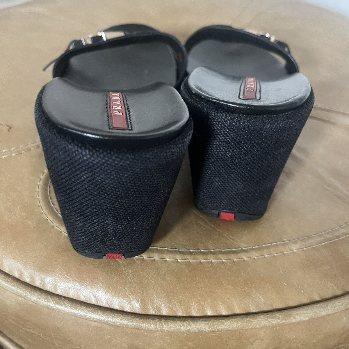 Prada × Vintage Prada mules Size US 8 / IT 38 - 7 Thumbnail