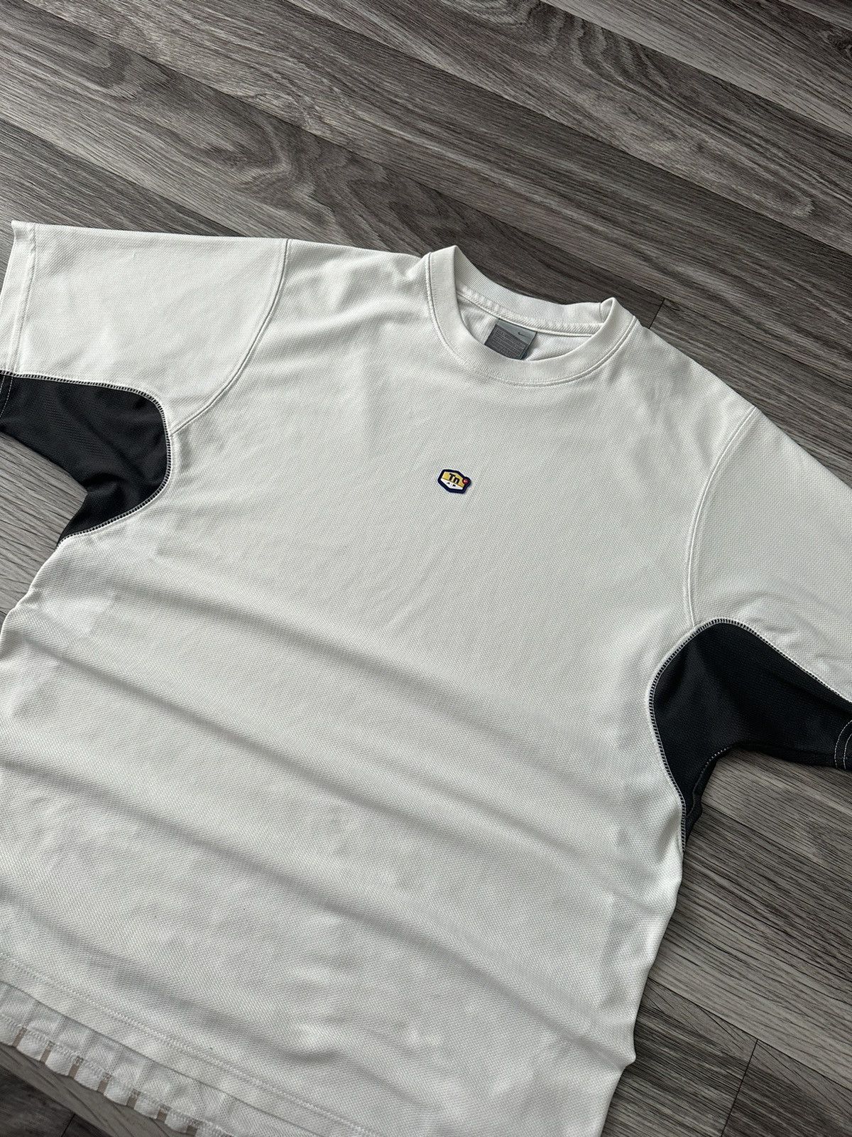 Nike Nike TN Air Max Plus White T shirt central logo drill drip Size US M / EU 48-50 / 2 - 2 Thumbnail