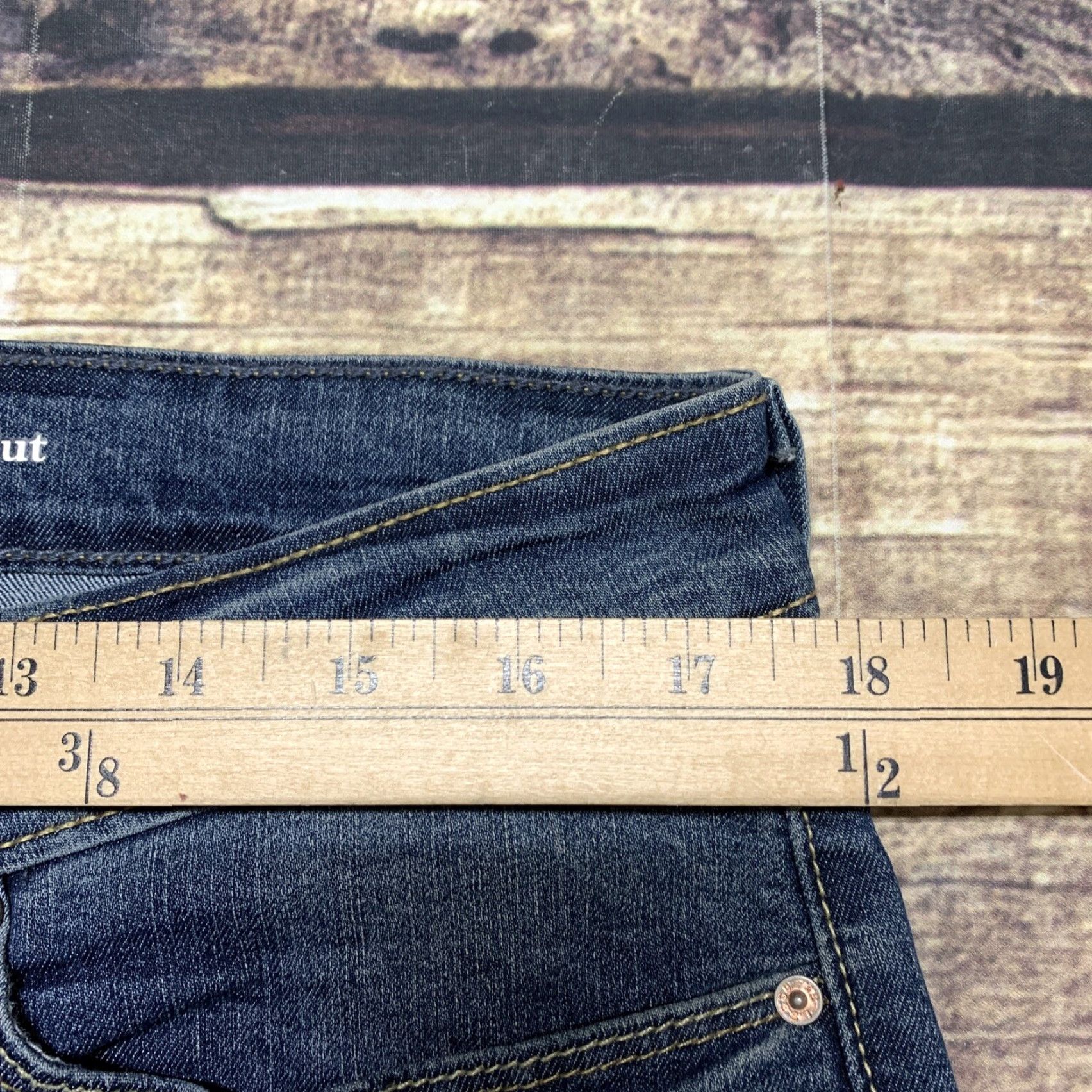 Levi's Signature Levi Strauss Women's Blue Jeans Gold Mid Rise Bootcut 36 X 30 Size 25" / US 0 / IT 36 - 4 Thumbnail