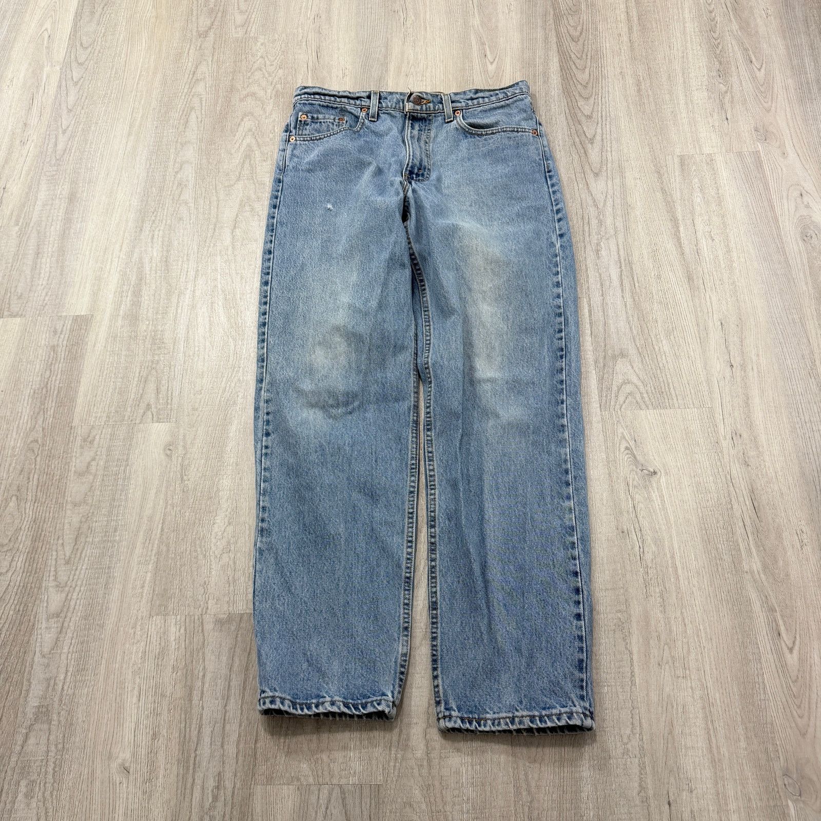 Levi's Vintage Levis 550 Jeans Men's 34x31 Blue Relaxed Denim 90s Size US 34 / EU 50 - 1 Thumbnail