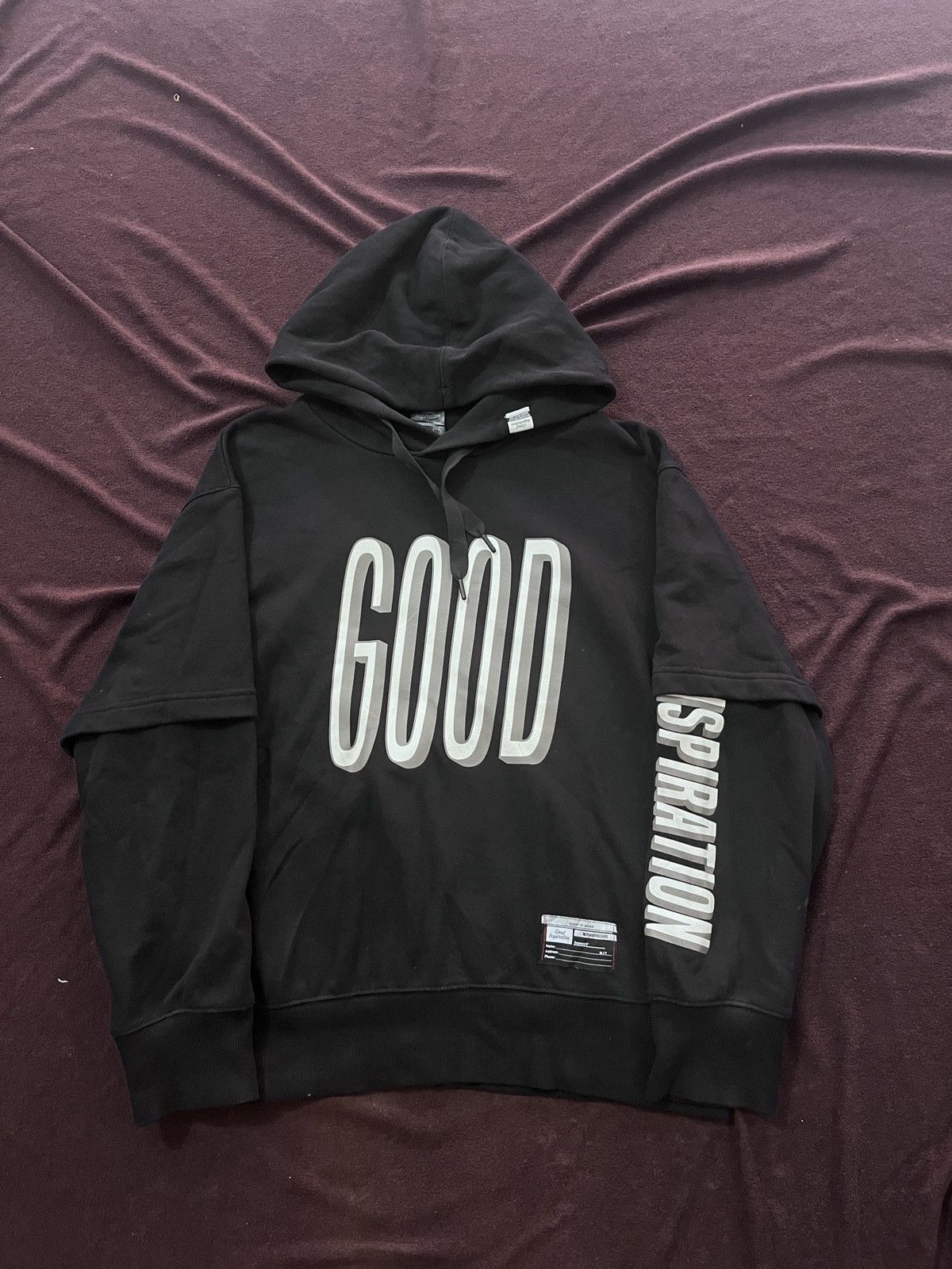 Maison MIHARA YASUHIRO Black Maison Mihara Yasuhiro GOOD Hoodie Size US L / EU 52-54 / 3 - 3 Thumbnail