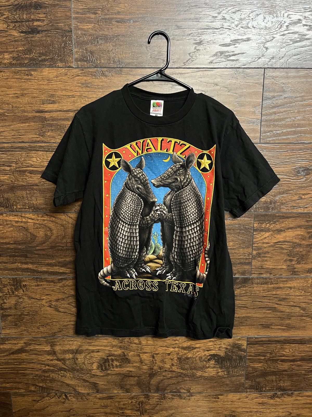 Fruit Of The Loom T-shirt Waltz Across Texas Song Armadillos Waltzing M Size US M / EU 48-50 / 2 - 1 Thumbnail