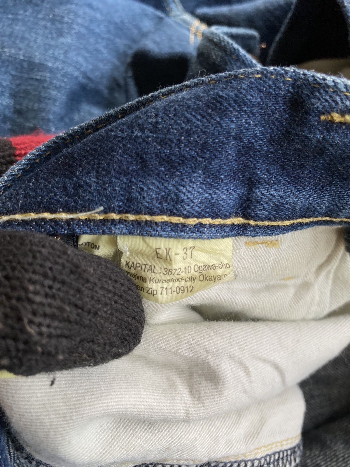Kapital Kapital Japan Long Rise Buckle Back Jeans Size US 28 / EU 44 - 19 Thumbnail