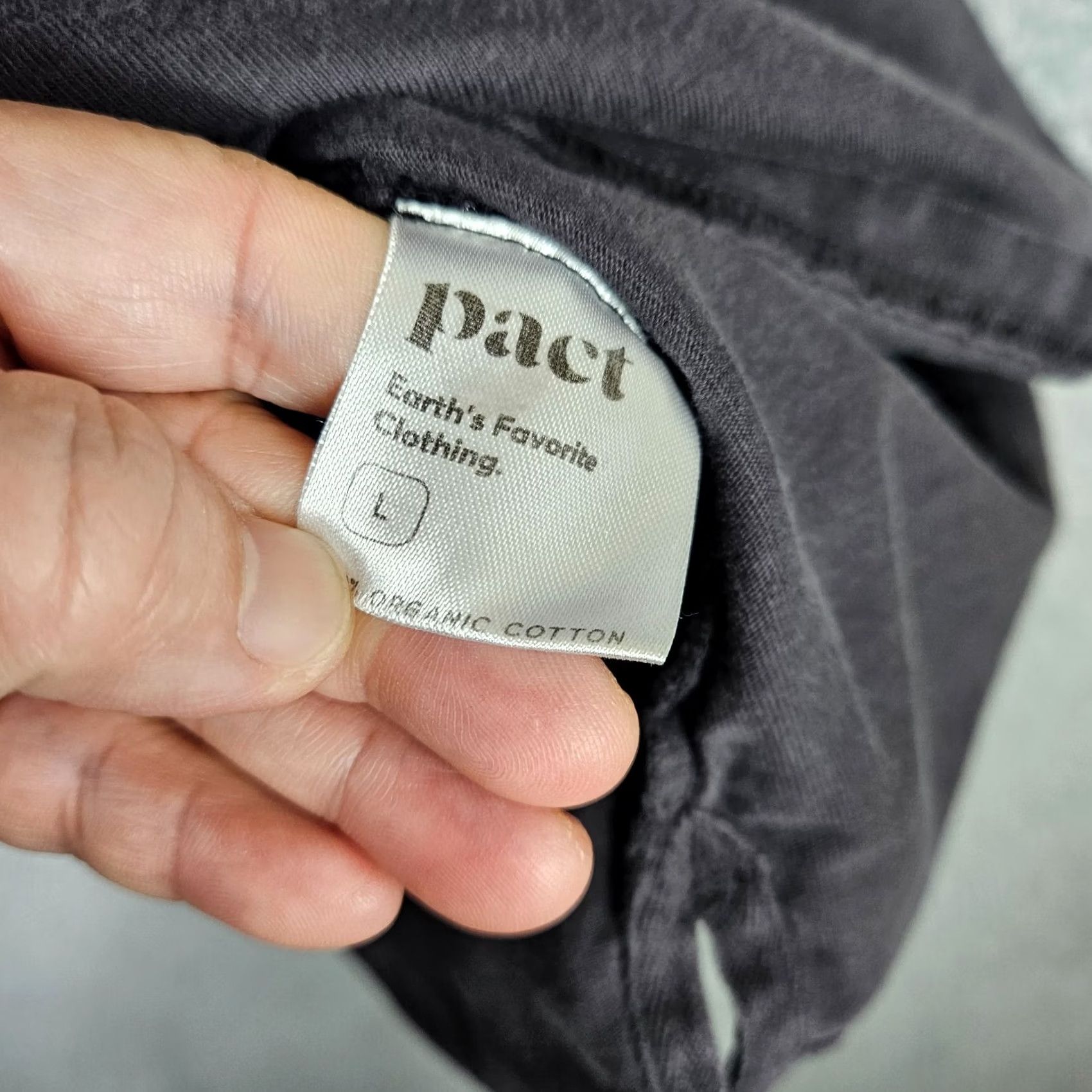 Vintage PACT Polo Shirt Men L Black Short Sleeve Button Logo Regular Fit Casual Activewear Sports Shirt Size US L / EU 52-54 / 3 - 5 Thumbnail