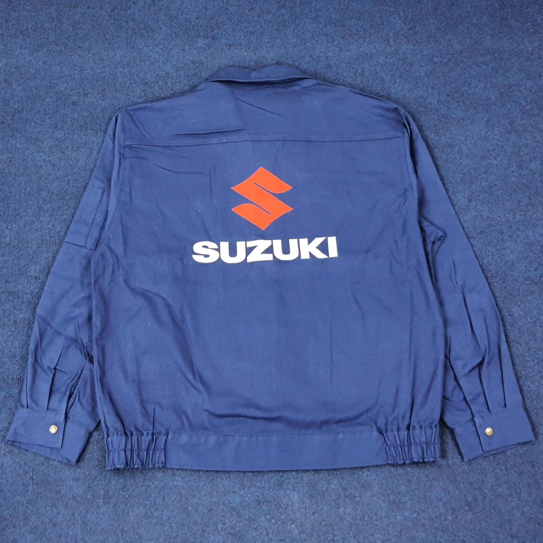 Japanese Brand × Vintage Vintage SUZUKI Motorsports Racing Jacket C232N3 Size US L / EU 52-54 / 3 - 1 Thumbnail