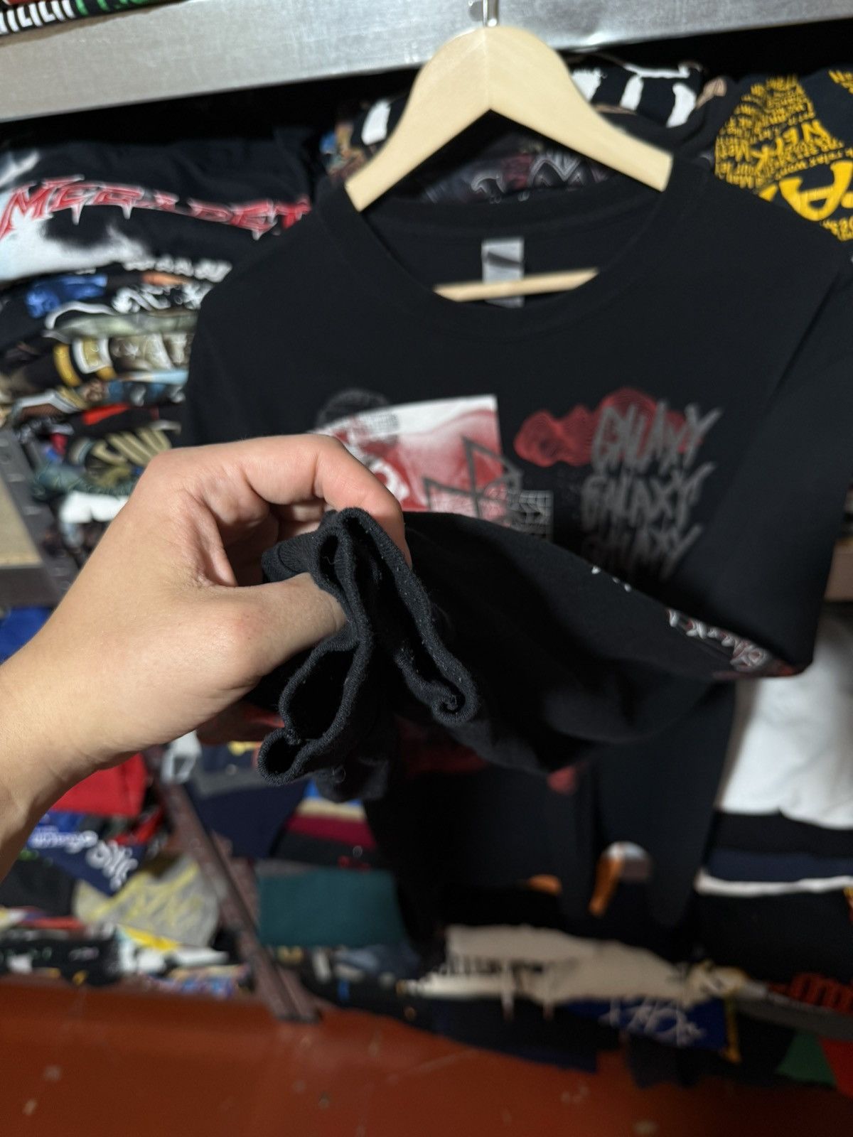 Band Tees Baby Metal Japanese Heavy Metal Band Galaxy Long Sleeve Tee Size US L / EU 52-54 / 3 - 7 Thumbnail