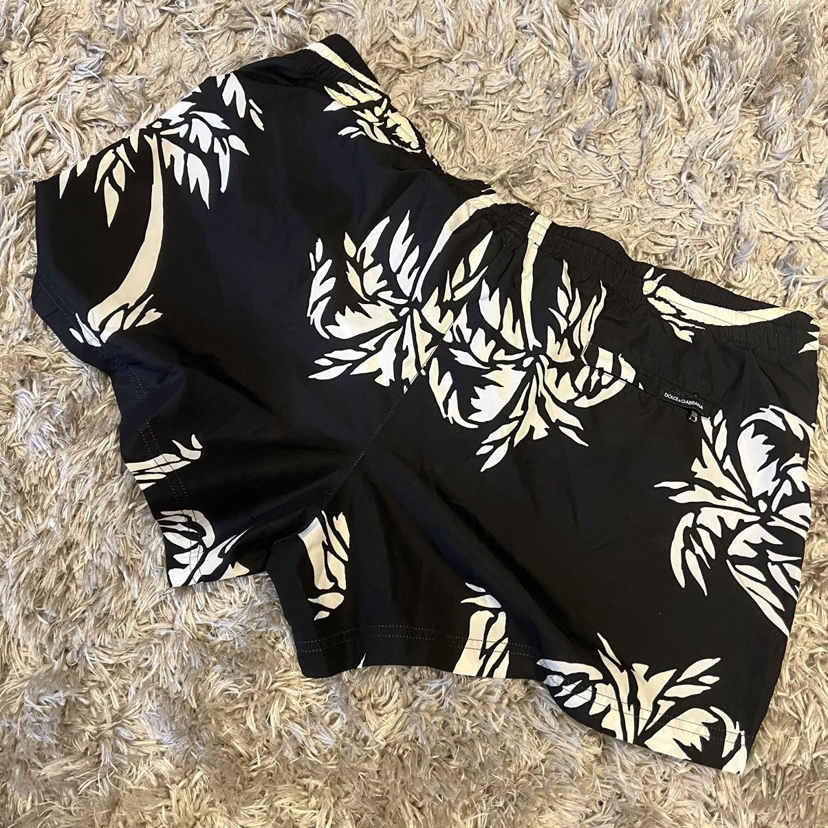 Dolce & Gabbana D&G shorts swimwear joggers print XXL logo Dolce and Gabanna Size US 40 / EU 56 - 5 Thumbnail
