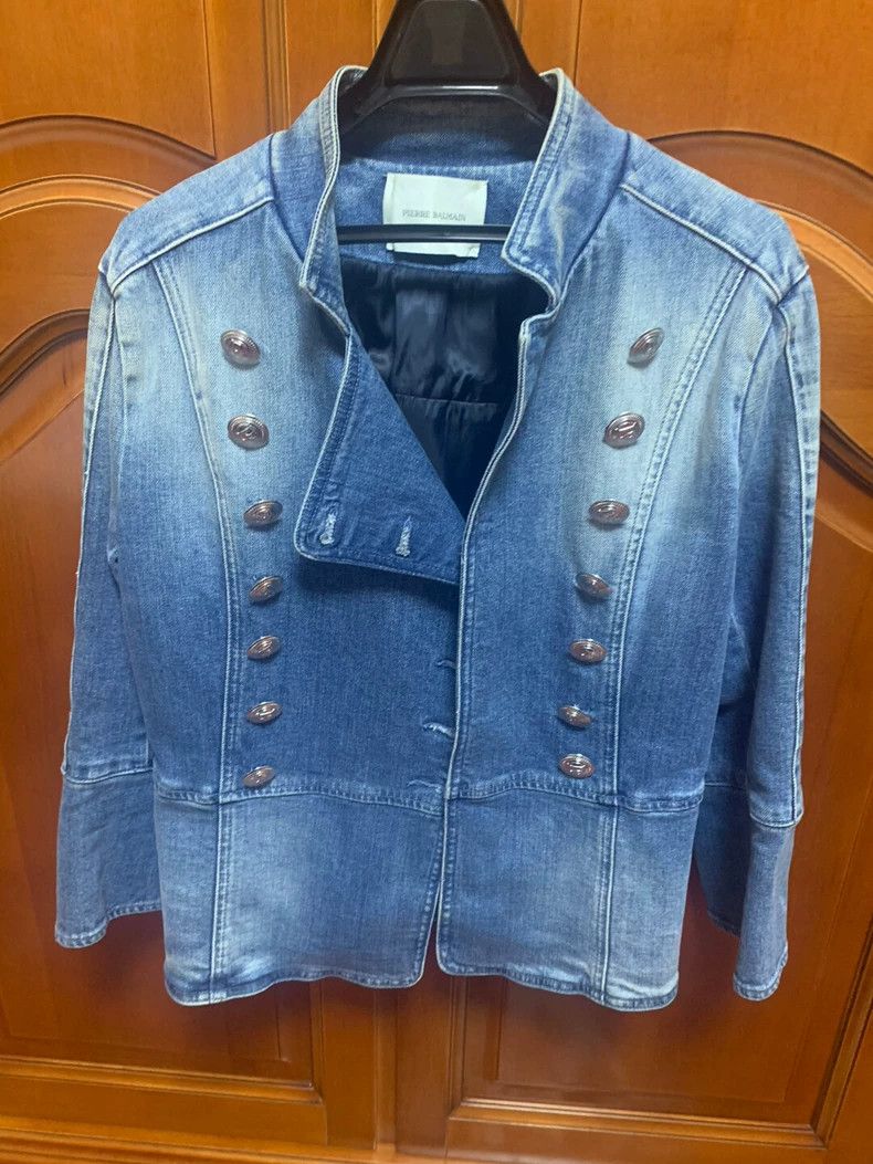 Balmain Balmain Denim Jacket Size 38 Size US M / EU 48-50 / 2 - 1 Thumbnail