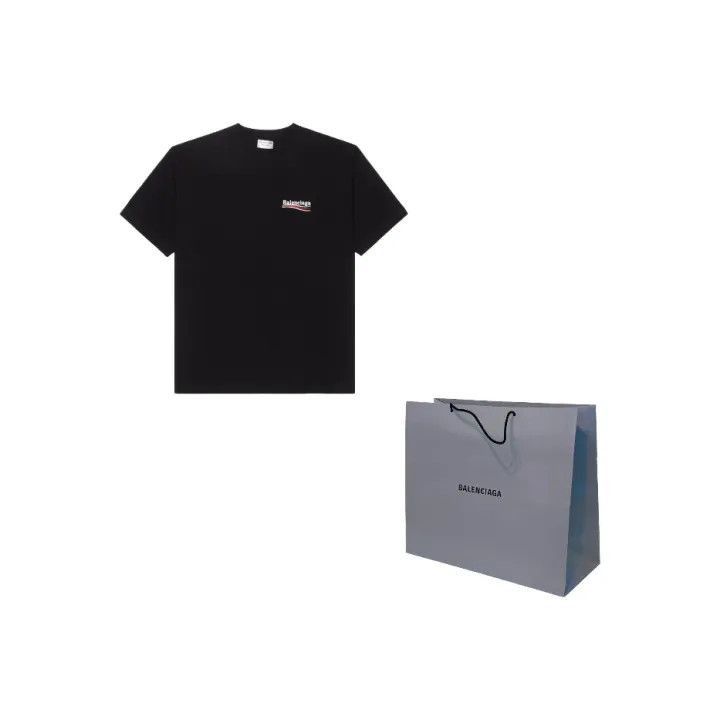 Balenciaga Balenciaga SS22 Logo Embroidered T-Shirt 0079-2507 Size XS / US 0-2 / IT 36-38 - 1 Thumbnail