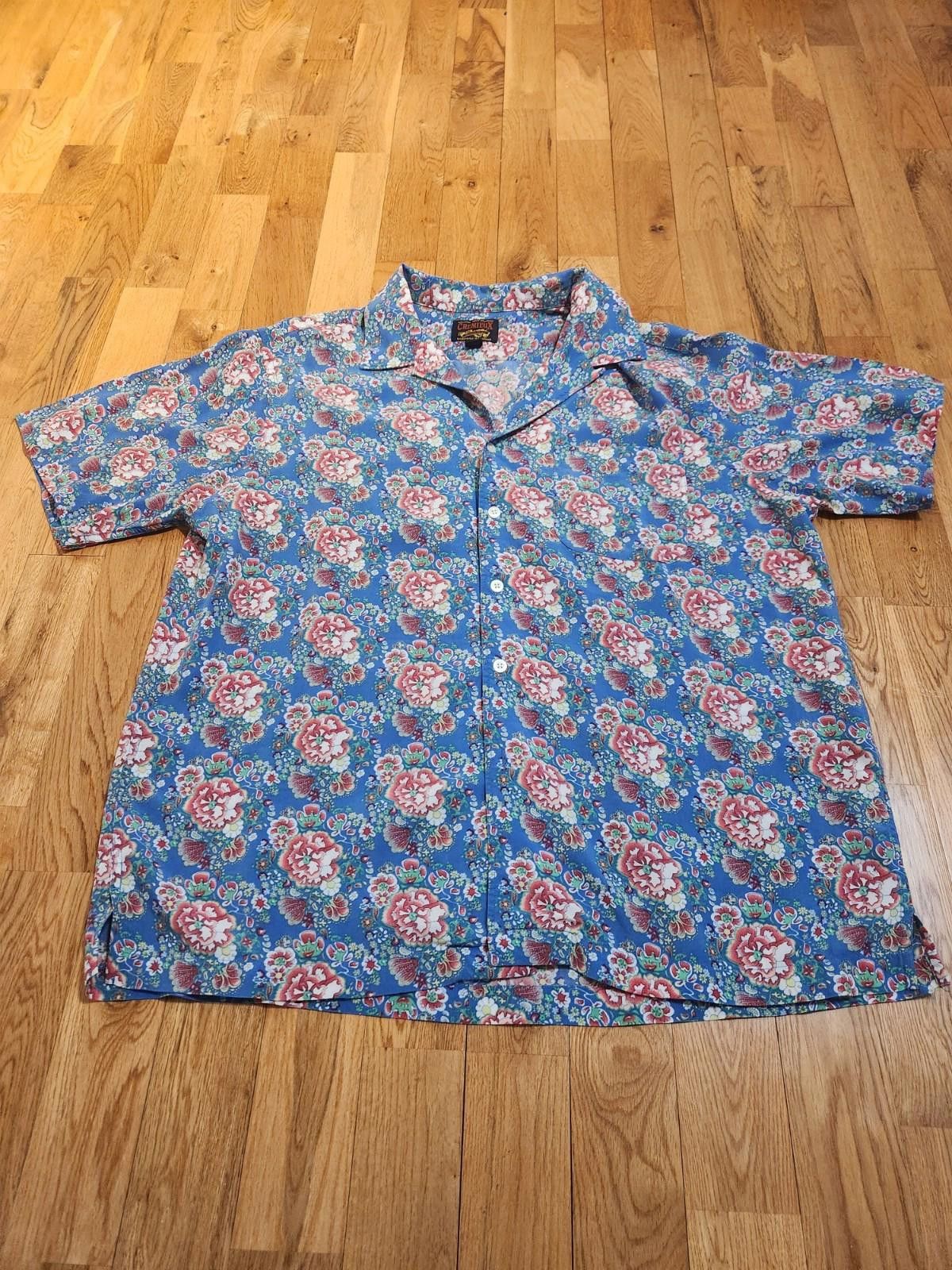 Cremieux Vintage Y2K Cremieux Floral Button Up Mens XL Size US XL / EU 56 / 4 - 1 Thumbnail