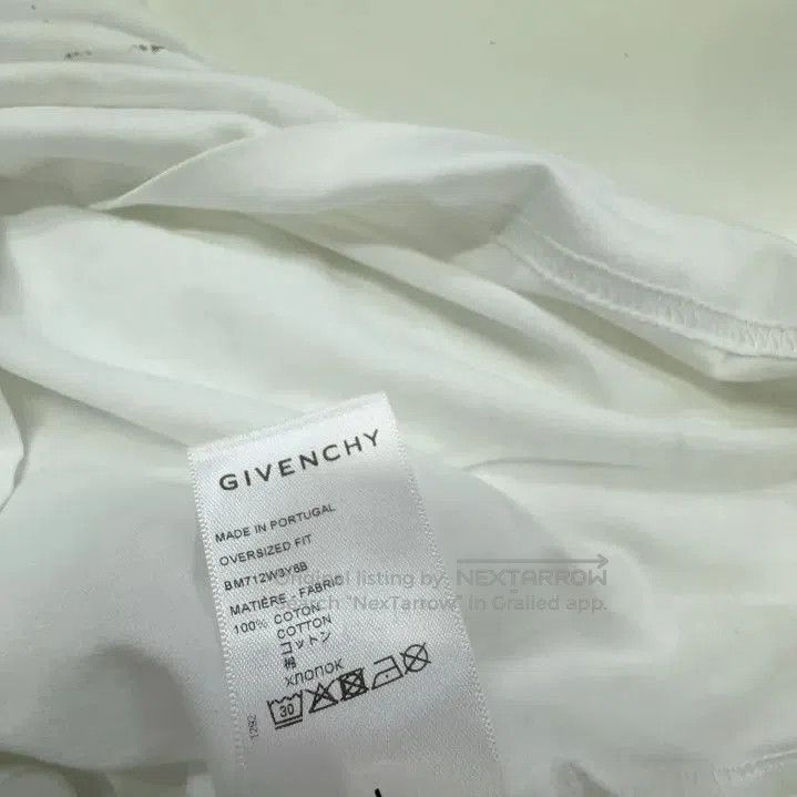 Givenchy Givenchy Men's Pattern Print Crew Neck T-Shirt. Size US XXL / EU 58 / 5 - 6 Thumbnail