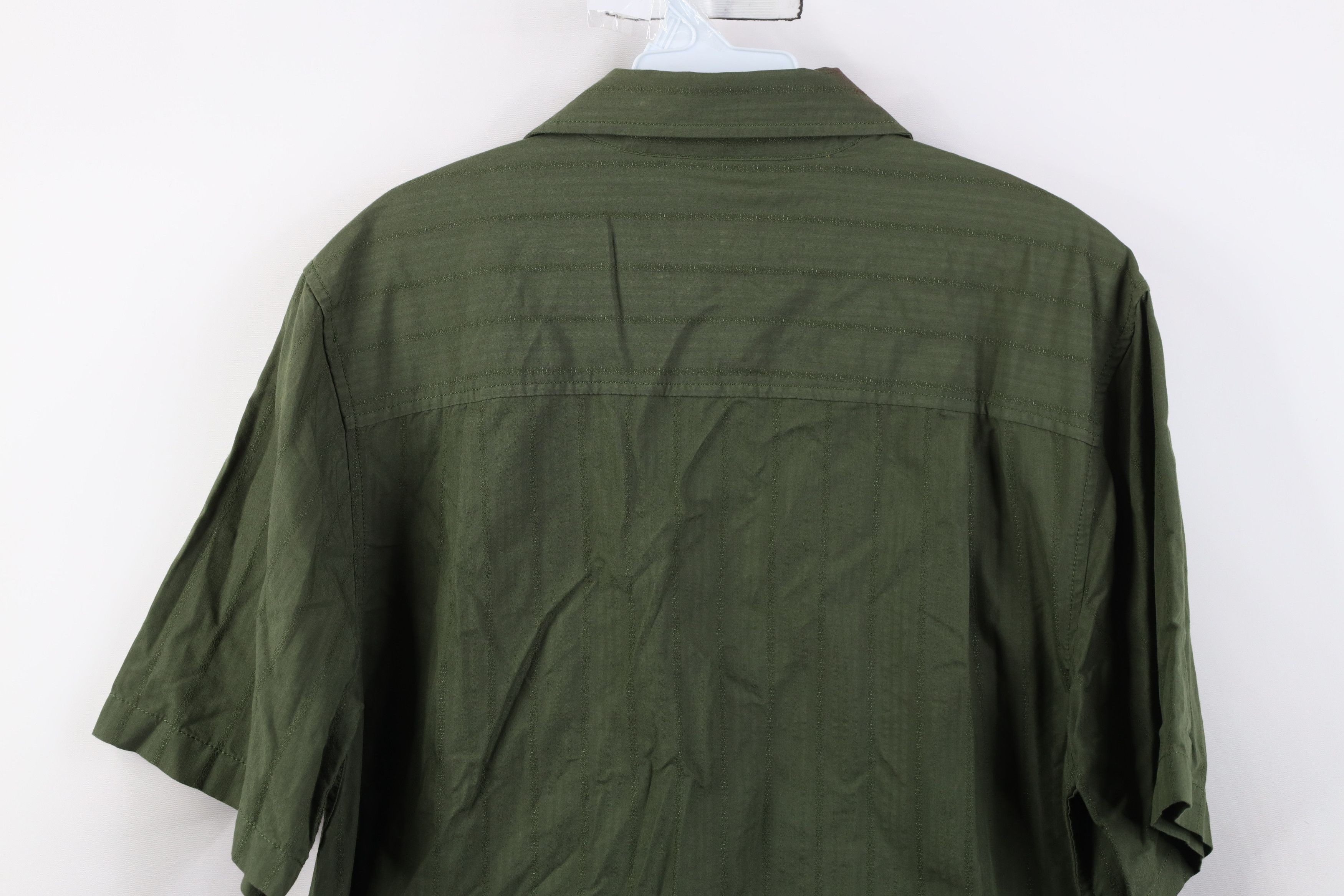 Vintage Vintage Y2K Royal Robbins Striped Short Sleeve Button Shirt Size US M / EU 48-50 / 2 - 15 Thumbnail