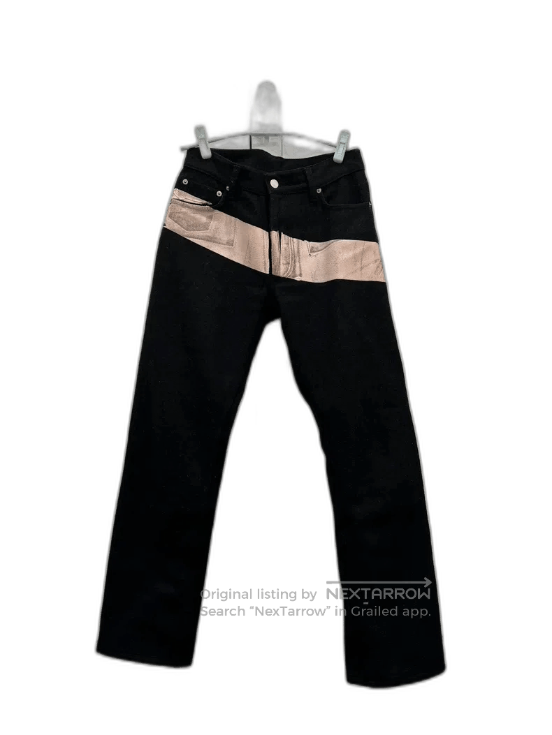 Helmut Lang helmut lang 1997 black wool trousers. Size US 30 / EU 46 - 1 Thumbnail
