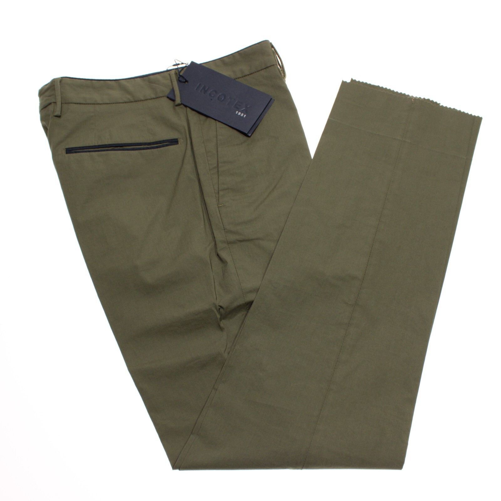 Incotex INCOTEX New with tags Chino Size 30 US In Green Size US 30 / EU 46 - 2 Thumbnail