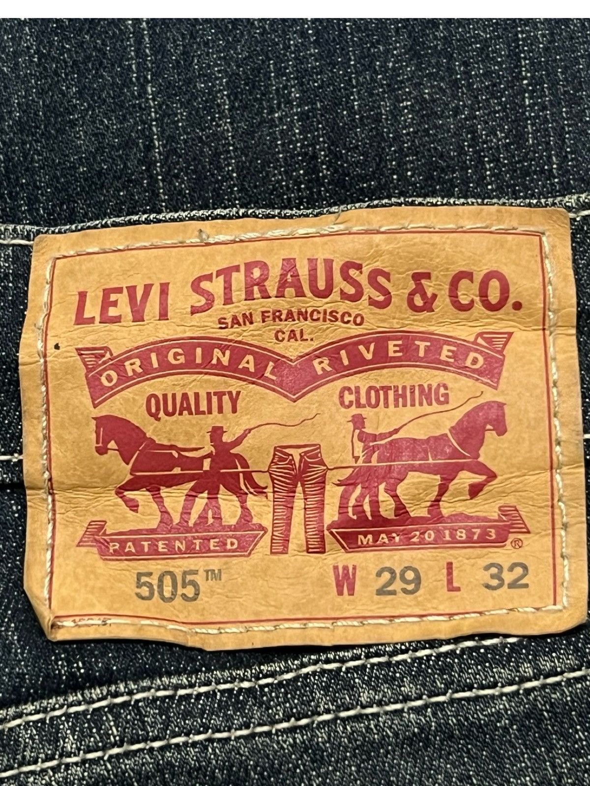 Levi's Vintage Levi’s 505™ | Faded Wash Jeans | W31 Size US 31 - 11 Thumbnail