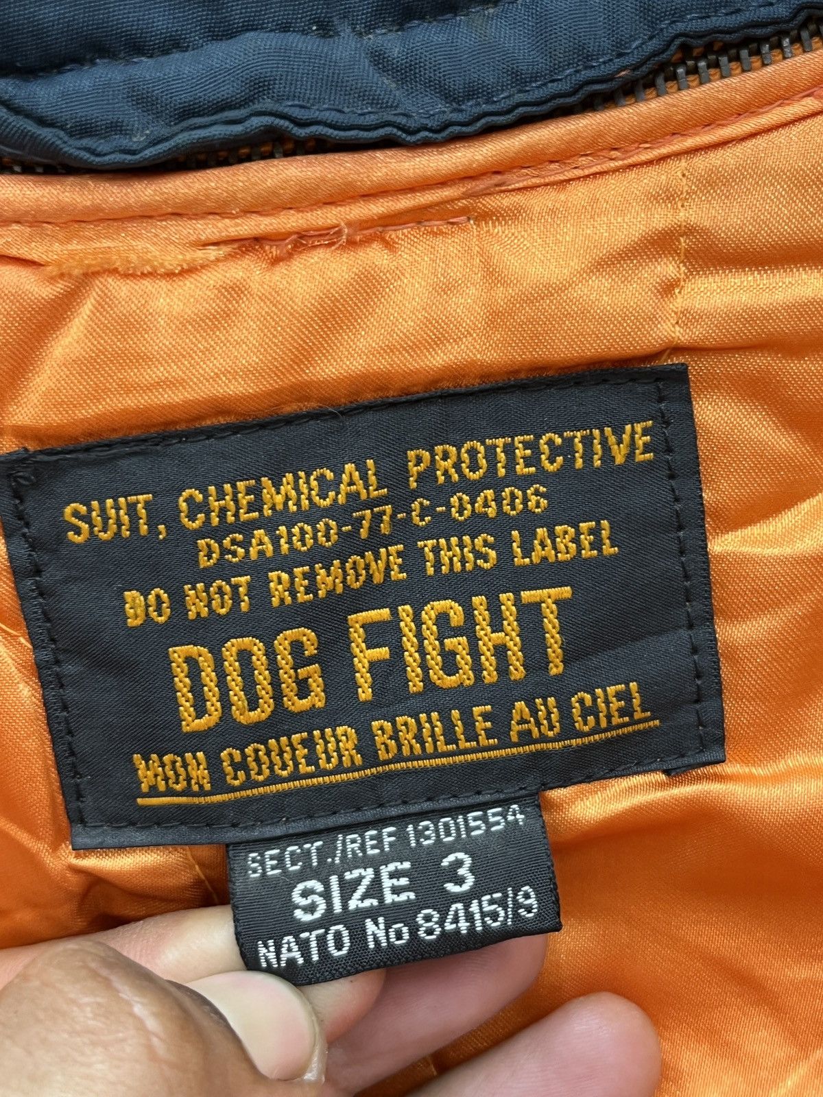 Japanese Brand 🔥🔥🔥STEALS DOG FIGHT MA1 BOMBER FLIGHT JACKET Size US L / EU 52-54 / 3 - 8 Thumbnail