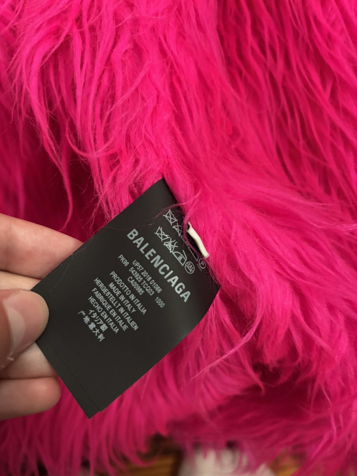Balenciaga Balenciaga 7 layer jacket pink fur Size US M / EU 48-50 / 2 - 5 Thumbnail