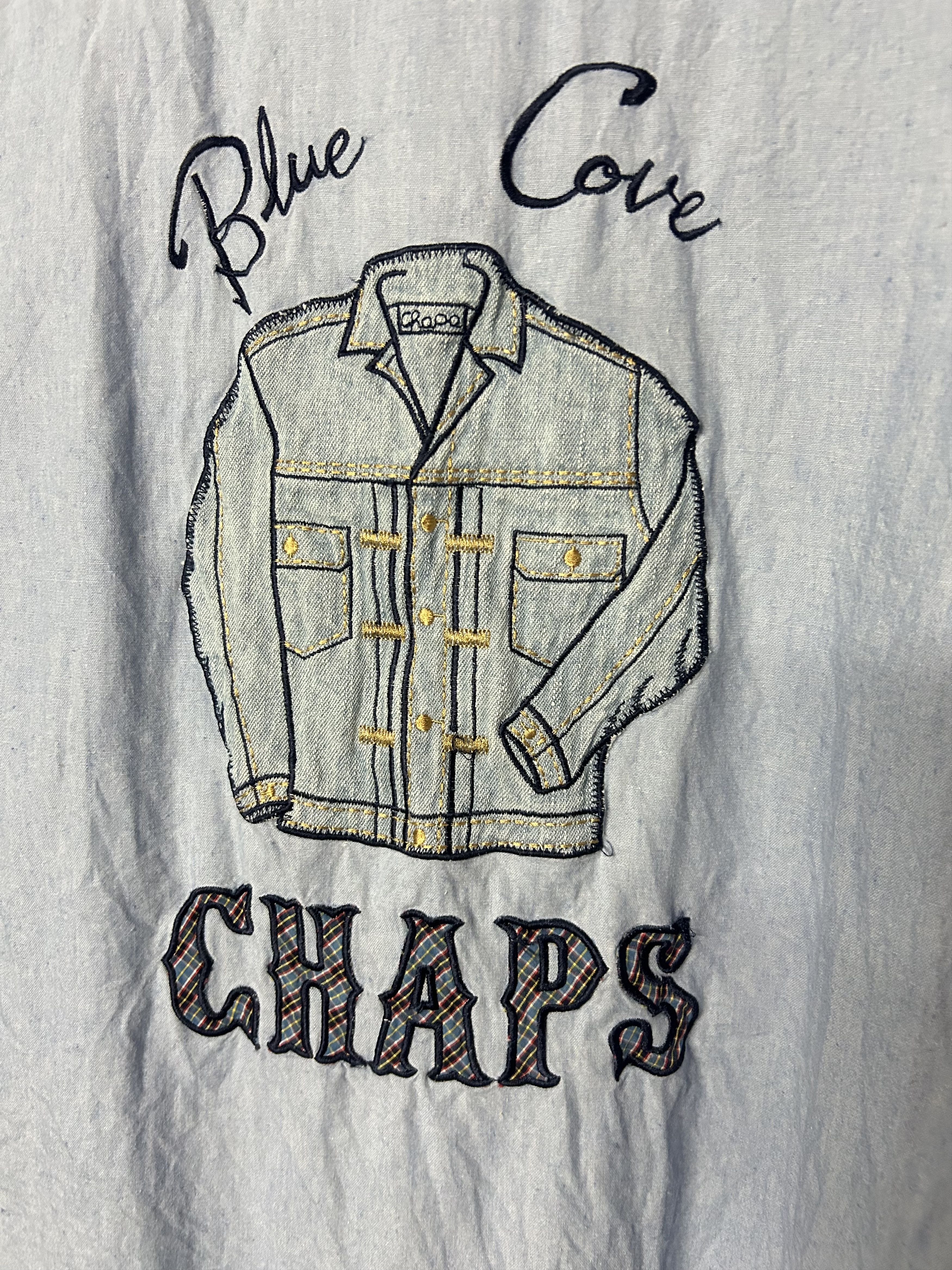 Chaps Ralph Lauren × Vintage Very cool design embroidered logo Chaps by ralph lauren e Size US M / EU 48-50 / 2 - 2 Thumbnail
