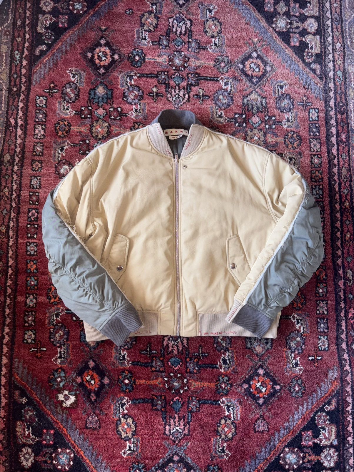 Marni Marni Bomber 50/50 Size US S / EU 44-46 / 1 - 1 Thumbnail