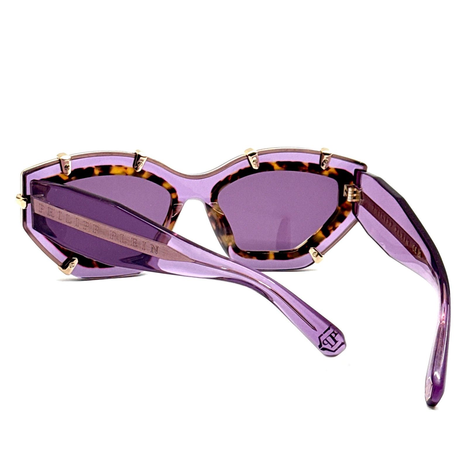 Philipp Plein New PHILIPP PLEIN Sunglasses Plein Supreme Star SPP099V 06PF Size ONE SIZE - 10 Thumbnail